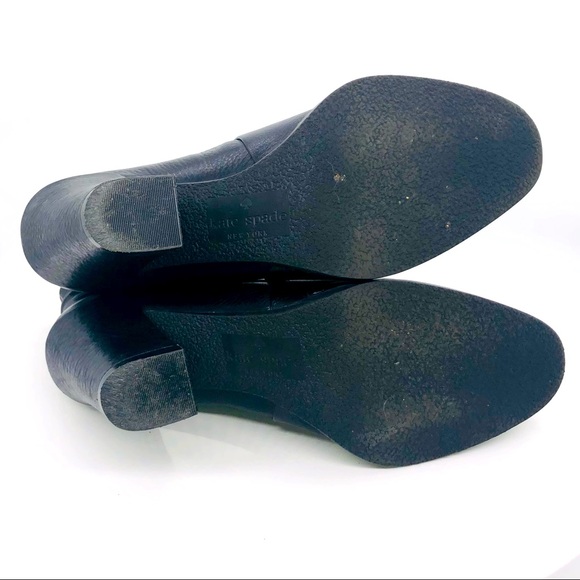 SOLD! Kate Spade Mannie Bow Ankle Boots 8.5 - Picture 11 of 14